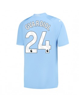 Manchester City Josko Gvardiol #24 Heimtrikot 2023-24 Kurzarm